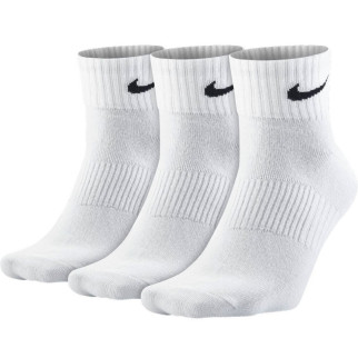 Шкарпетки Nike Lightweight Quarter 3-pack white — SX4706-101 - Інтернет-магазин спільних покупок ToGether