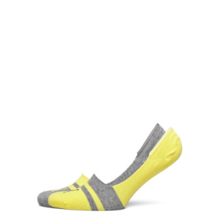 Сліди Puma Unisex Heritage Footie 2-pack gray/yellow — 141011001-001 - Інтернет-магазин спільних покупок ToGether