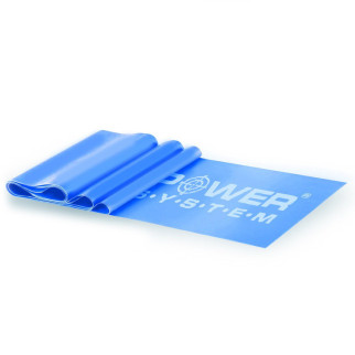 Стрічка-еспандер для спорту та реабілітації Power System PS-4121 Flat Stretch Band Level 1 Blue (1-2,5кг.) - Інтернет-магазин спільних покупок ToGether