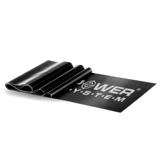 Стрічка-еспандер для спорту та реабілітації Power System PS-4123 Flat Stretch Band Level 3 Black (12-15кг.) - Інтернет-магазин спільних покупок ToGether