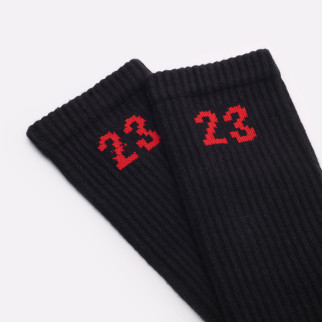 Шкарпетки Jordan Essential Crew 3-pack 46-50 black/red DA5718-011 - Інтернет-магазин спільних покупок ToGether