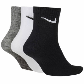 Шкарпетки Nike Everyday Ltwt Ankle 3-pack 46-50 black/gray/white SX7677-964 - Інтернет-магазин спільних покупок ToGether