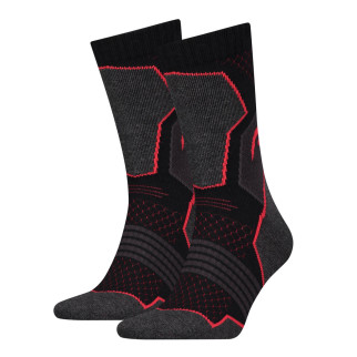 Шкарпетки Head Hiking Crew Unisex 2-pack 35-38 black/red 781001001-232 - Інтернет-магазин спільних покупок ToGether