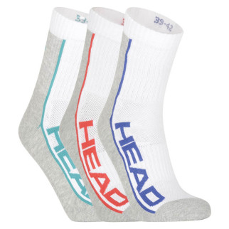 Шкарпетки Head PERFORMANCE SHORT CREW Білий; Сірий; Мультиколор 35-38 (791010001-003) - Інтернет-магазин спільних покупок ToGether