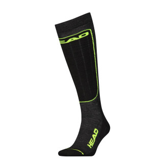Шкарпетки Head Unisex Ski Performance Kneehigh 1-pack 39-42 black/green 791006001-817 - Інтернет-магазин спільних покупок ToGether