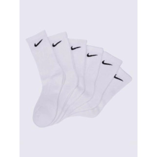 Чоловічі Шкарпетки Nike U NK EVERYDAY CUSH CREW 6PR-BD Білий 46-50 (SX7666-100 46-50) - Інтернет-магазин спільних покупок ToGether