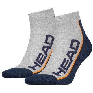 Шкарпетки Head Performance Quarter 2-pack 39-42 gray/blue 781009001-870 - Інтернет-магазин спільних покупок ToGether