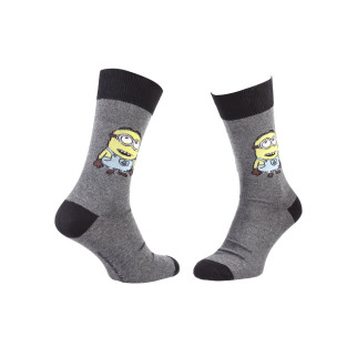Шкарпетки Minions Minions Socks 1-pack 39-42 light gray 93153667-1 - Інтернет-магазин спільних покупок ToGether
