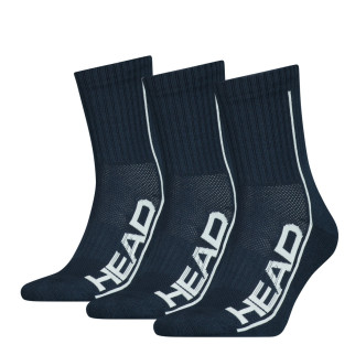 Шкарпетки Head PERFORMANCE SHORT CREW 3P UNISEX Темно-синій 39-42 (791010001-007) - Інтернет-магазин спільних покупок ToGether