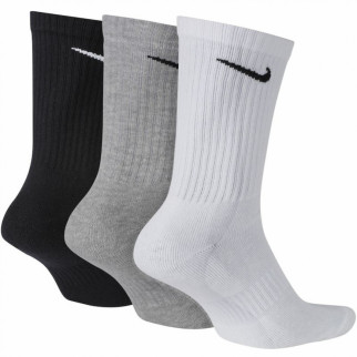 Шкарпетки Nike Everyday Cush Crew 3-pack 46-50 black/gray/white SX7664-964 - Інтернет-магазин спільних покупок ToGether