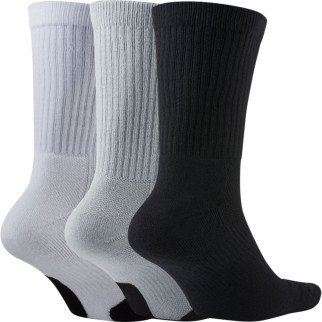 Шкарпетки Nike Crew Everyday Bball 3-pack 38-42 black/gray/white DA2123-902 - Інтернет-магазин спільних покупок ToGether