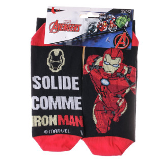 Шкарпетки Marvel Avengers Iron Man 1-pack 39-42 black 93154862-3 - Інтернет-магазин спільних покупок ToGether