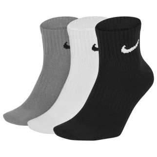Шкарпетки Nike Everyday Lightweight Ankle 3-pack 46-50 black/gray/white SX7677-901 - Інтернет-магазин спільних покупок ToGether
