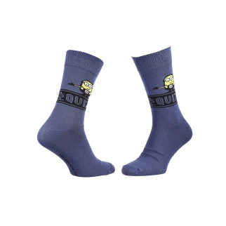 Шкарпетки Minions Minion Pop Quiz 1-pack 39-42 blue-blue 93153667-4 - Інтернет-магазин спільних покупок ToGether