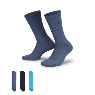 Чоловічі Шкарпетки Nike U J ED CUSH POLY CREW 3PR 144 синій, темно-синій, блакитний Уні 46-50 DX9632-907 46-50 - Інтернет-магазин спільних покупок ToGether
