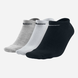 Шкарпетки Nike 3Ppk Value No Show Білий Чорний Сірий 3 пари (38-42) M (SX2554-901) - Інтернет-магазин спільних покупок ToGether