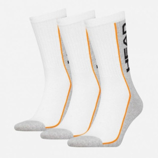 Шкарпетки Head Performance crew 3-pack white/grey Білий/Сірий 43-46 (781011001-062) - Інтернет-магазин спільних покупок ToGether