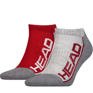 Шкарпетки Head Performance Sneaker Unisex 2-pack 35-38 gray/red 791018001-070 - Інтернет-магазин спільних покупок ToGether