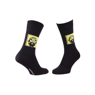 Шкарпетки Minions Minion In Square 1-pack 39-42 black 93153667-5 - Інтернет-магазин спільних покупок ToGether