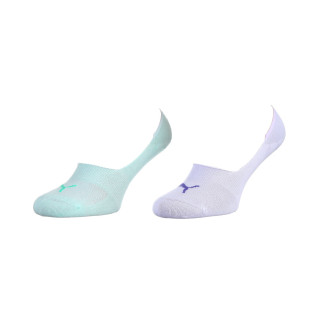 Шкарпетки Puma Footie Unisex 2-pack 39-42 light green/light green/light purple 141011001-004 - Інтернет-магазин спільних покупок ToGether