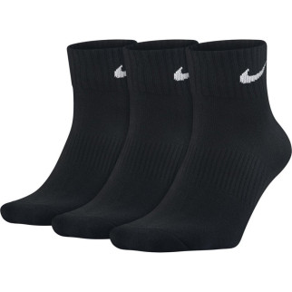 Шкарпетки Nike Lightweight Quarter 3-pack black — SX4706-001 - Інтернет-магазин спільних покупок ToGether