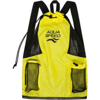 Сумка сетчатая Aqua Speed GEAR BAG 9302 Жовтий 48х64см (241-18) - Інтернет-магазин спільних покупок ToGether