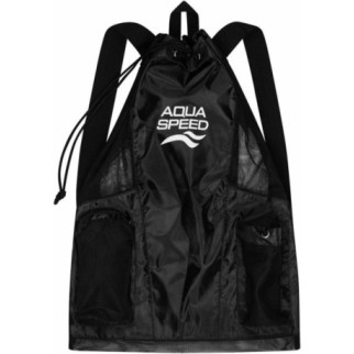 Сумка сетчатая Aqua Speed GEAR BAG 9303 Чорний 48х64см (241-07) - Інтернет-магазин спільних покупок ToGether