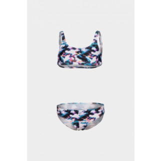 Купальник для дівчаток Arena TIE AND DYE BIKINI TOP Білий, Синій, Різнокольоровий 128см (006206-500) - Інтернет-магазин спільних покупок ToGether