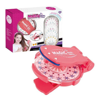 Magic Jewel Drill Diy Інтерактивна зачіска для дівчаток Краса Play Set Toy Braider Kits Make Up Girl - Інтернет-магазин спільних покупок ToGether