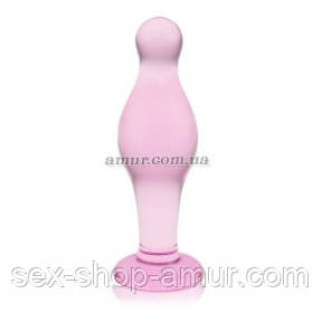 Скляний фаллоімітатор 4.5 Glass Romance, рожевий - Інтернет-магазин спільних покупок ToGether