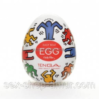 Мастурбатор яйце Tenga Keith Haring EGG Dance - Інтернет-магазин спільних покупок ToGether