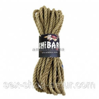 Джутова мотузка для Шибарі Feral Feelings Shibari Rope, 8 м сіра - Інтернет-магазин спільних покупок ToGether