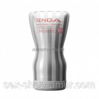 Мастурбатор Tenga Squeeze Tube Cup (м'яка подушечка) Gentle - Інтернет-магазин спільних покупок ToGether