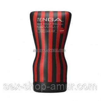 Мастурбатор Tenga Squeeze Tube Cup (м'яка подушечка) Strong - Інтернет-магазин спільних покупок ToGether