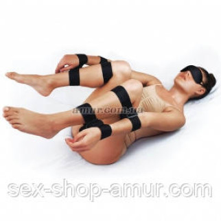 Набір для фіксації Art of Sex — BDSM Hands to feet Simple - Інтернет-магазин спільних покупок ToGether
