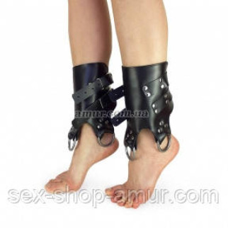 Поножи манжети для підвісу за ноги Leg Cuffs For Suspension з натуральної шкіри - Інтернет-магазин спільних покупок ToGether