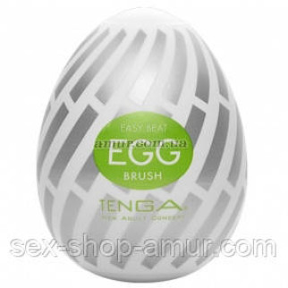 Мастурбатор-яйце Tenga Egg Brush з рельєфом у формі великої щетини - Інтернет-магазин спільних покупок ToGether