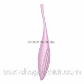 Смарт-вібратор для клітора Satisfyer Twirling Joy, рожевий - Інтернет-магазин спільних покупок ToGether