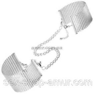 Наручники Bijoux Indiscrets Desir Metallique Handcuffs — Silver, металеві, стильні браслети - Інтернет-магазин спільних покупок ToGether