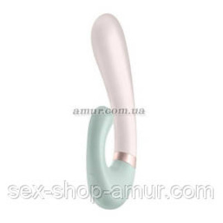 Вібратор кролик Satisfyer Heat Wave Mint з функцією нагрівання - Інтернет-магазин спільних покупок ToGether