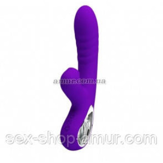 Вібратор Jersey фіолетовий, вібрація вакуумна стимуляція - Інтернет-магазин спільних покупок ToGether