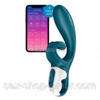 Вібратор кролик Satisfyer Hug Me Bluegrey - Інтернет-магазин спільних покупок ToGether