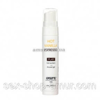 Стимулювальний гель Exsens Kissable Hot Vanilla Espresso 15 мл, що охолоджує - Інтернет-магазин спільних покупок ToGether