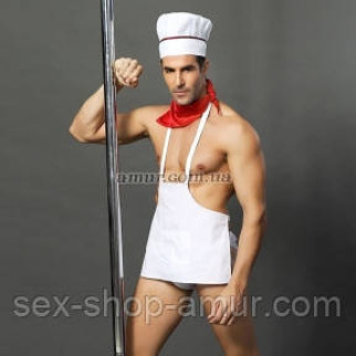 Чоловічий еротичний костюм кухаря Умілий Джек SM - Інтернет-магазин спільних покупок ToGether