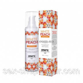 Масажна олія Exsens Organic White Peach 50 мл розігрівальна, їстівна - Інтернет-магазин спільних покупок ToGether