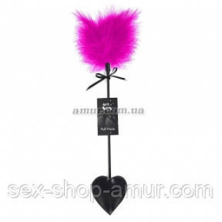 Щіткалка зі шлепалкою Піка Art of Sex — Puff Peak, яскраво-рожева - Інтернет-магазин спільних покупок ToGether