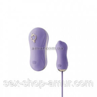 Набір 2в1 Zalo Unicorn, фіолетовий, віброяйце вакуумний стимулятор - Інтернет-магазин спільних покупок ToGether