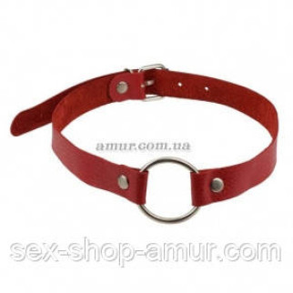Капелюх Leather O-Ring Gag, червоний - Інтернет-магазин спільних покупок ToGether