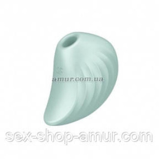 Вакуумний кліторальний стимулятор із вібрацією Satisfyer Pearl Diver Mint - Інтернет-магазин спільних покупок ToGether