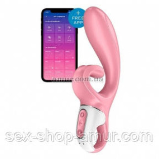 Вібратор кролик Satisfyer Hug Me Pink - Інтернет-магазин спільних покупок ToGether